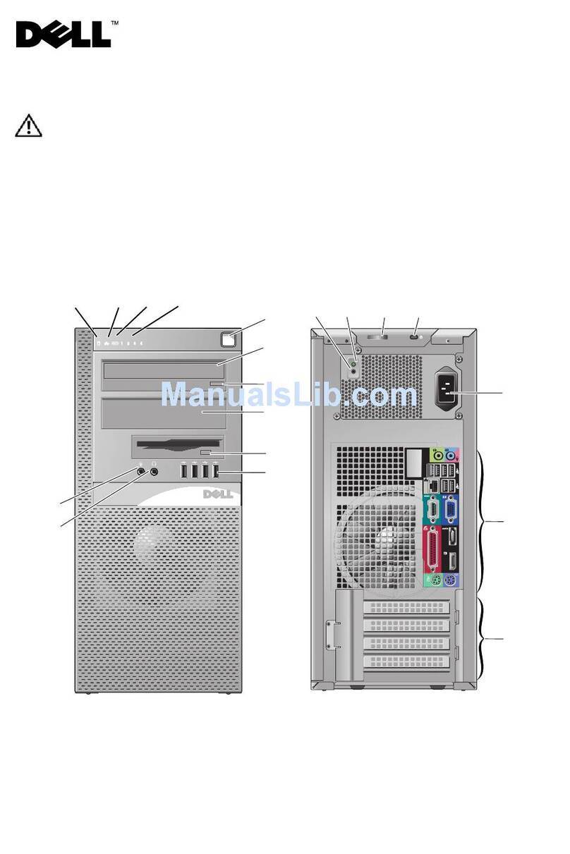 Dell OptiPlex 960 MT Manual del propietario