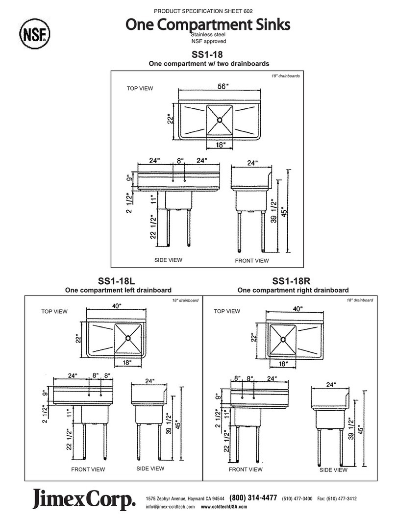 ColdTech SS1-18 Manual de usuario
