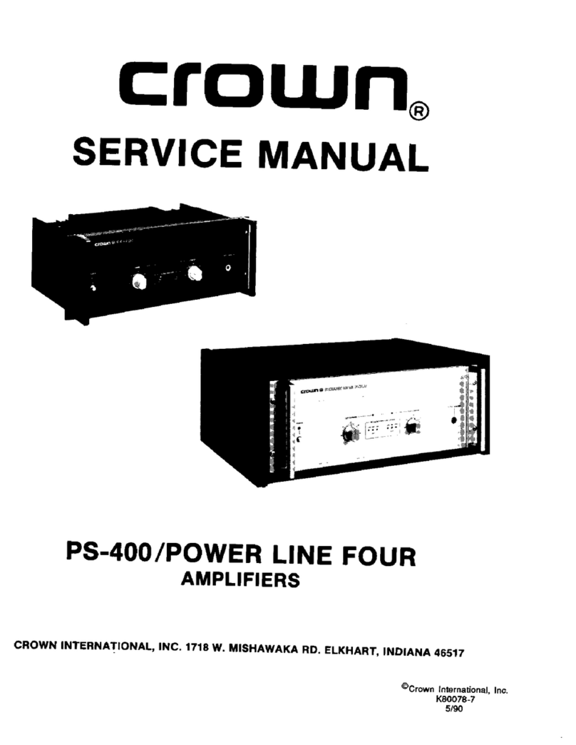 Crown PL-4 Manual de usuario