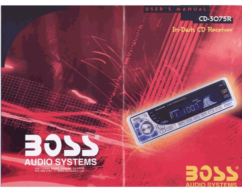 Boss Audio Systems CD-3075R Manual de usuario
