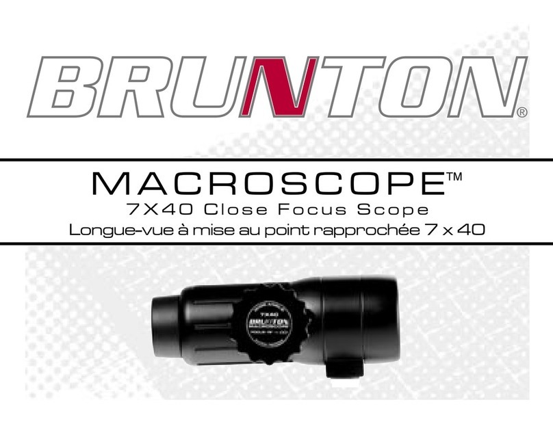 Brunton Macroscope Manual de usuario