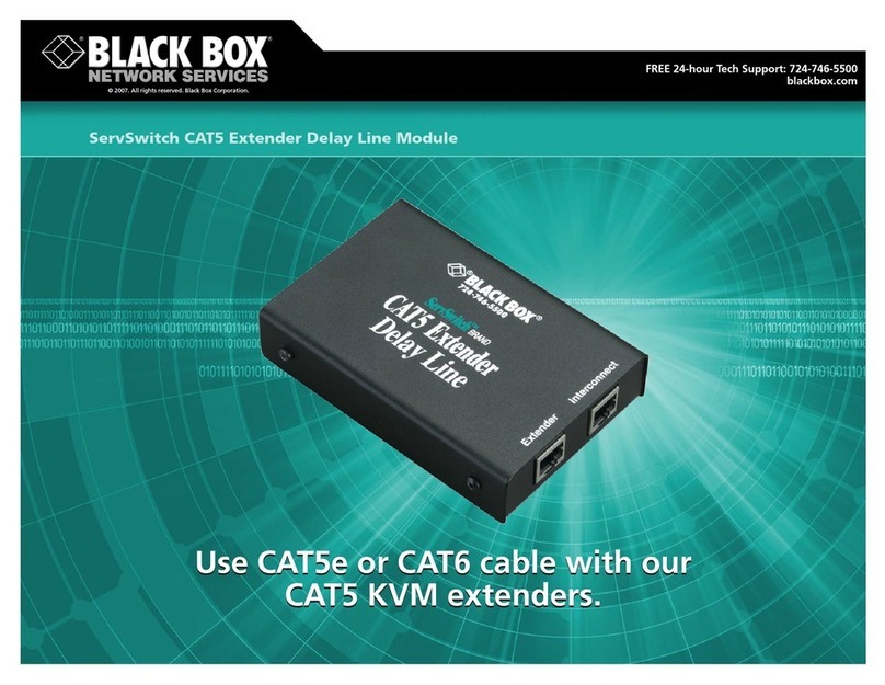 Black Box ServSwitch ACU1001A Manual de usuario