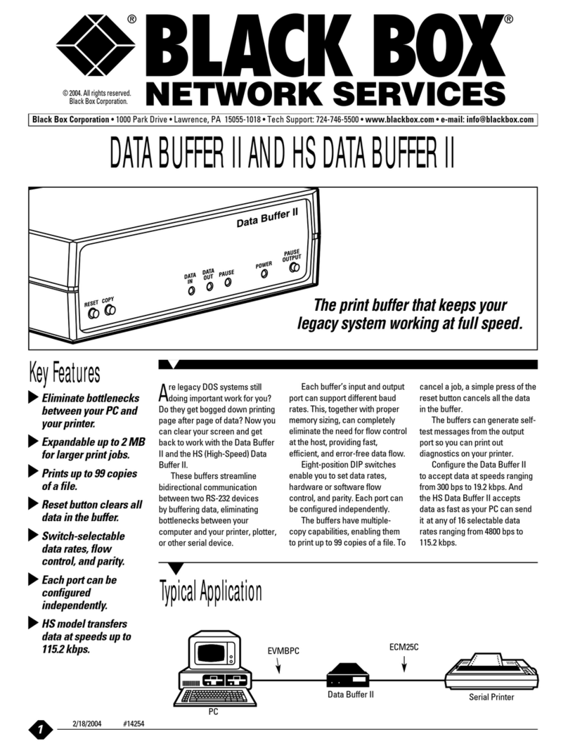 Black Box PI1375A Manual de usuario