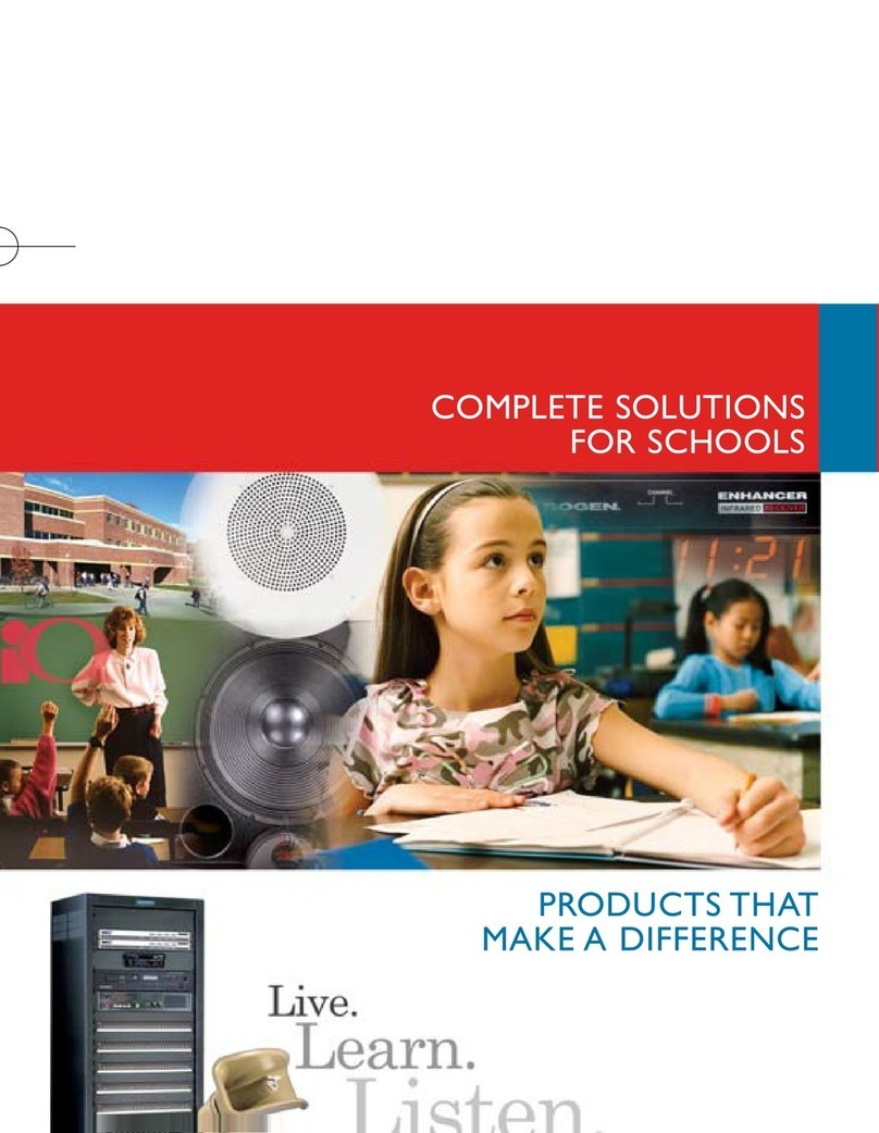 Bogen ENHANCER ESYS1 Manual de usuario