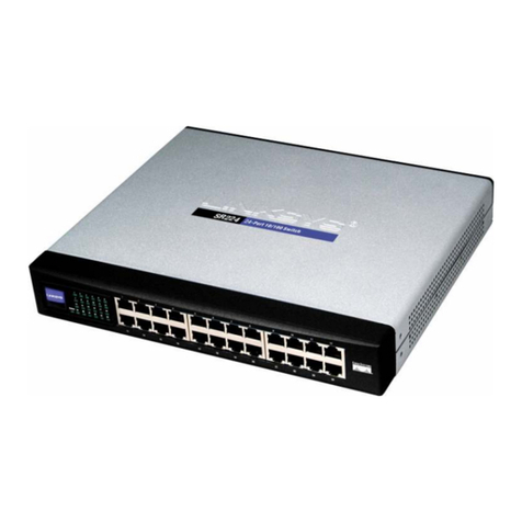 Cisco Cisco Small Business Unmanaged Switch SR224 Manual de usuario