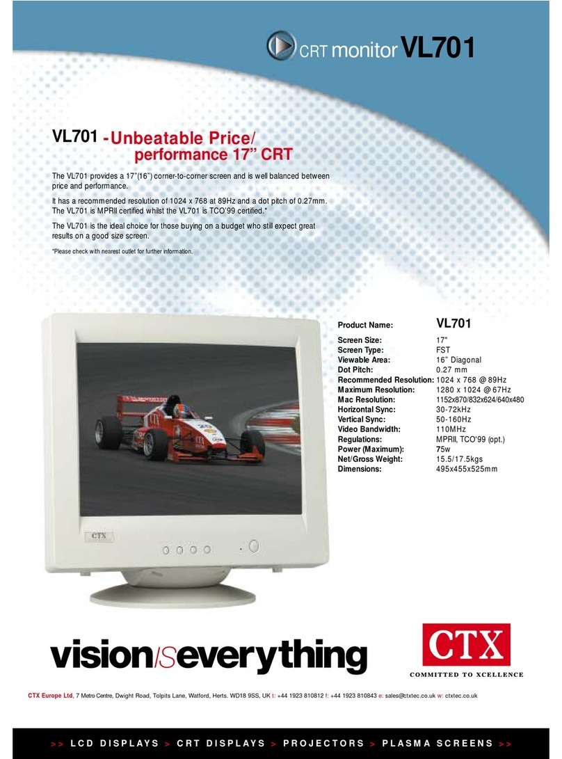 CTX VL701 Manual de usuario