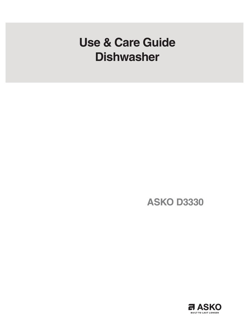 Asko D3330 Manual de usuario