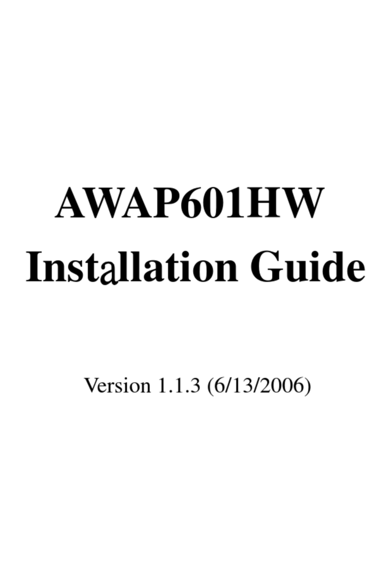 Alfa Network AWAP601HW Manual de usuario
