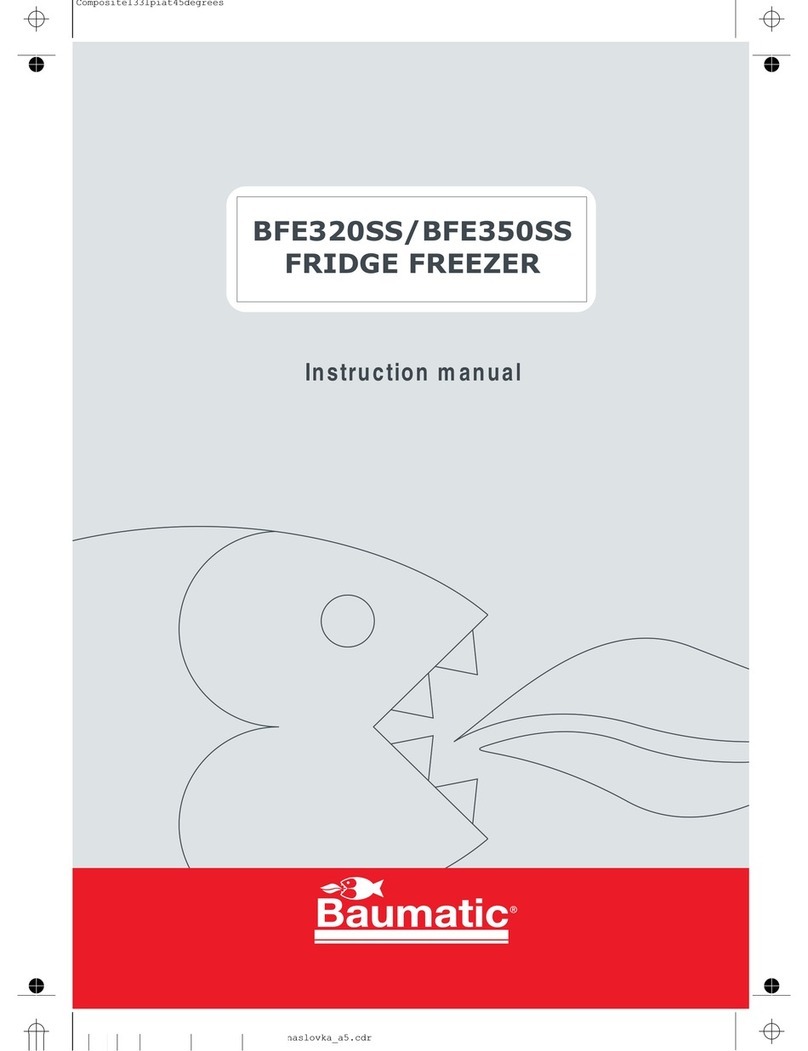 Baumatic BFE320 Manual de usuario