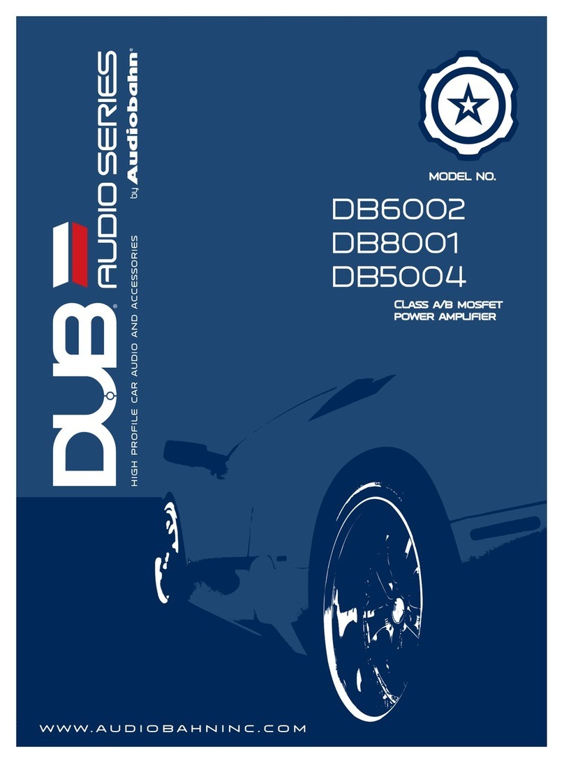 AudioBahn DB5004 Manual de usuario