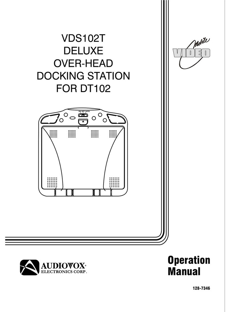 Audiovox VDS102T Manual de usuario