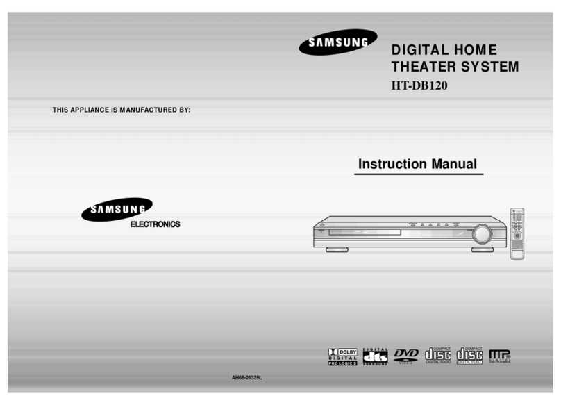 Samsung HT-DB120 Manual de usuario