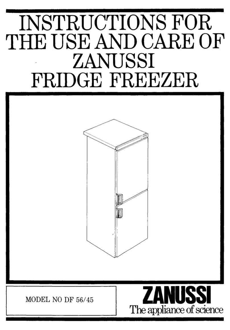 Zanussi DF45 Guía de referencia rápida