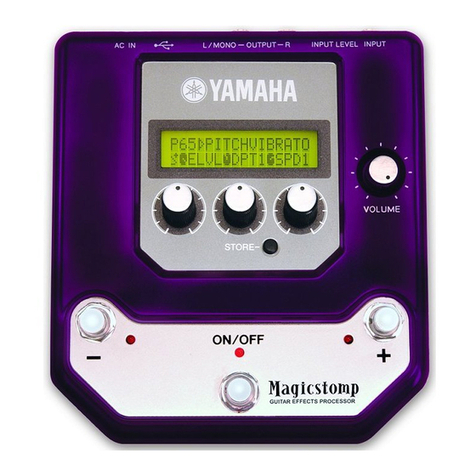 Yamaha MagicStomp MK2 Manual del propietario