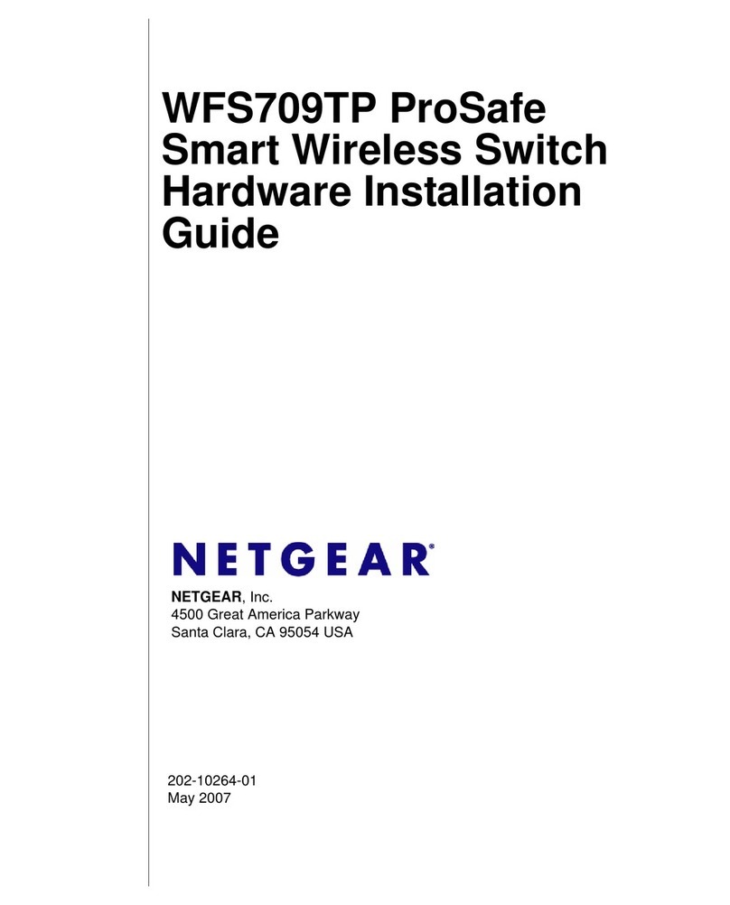 NETGEAR WFS709TP - ProSafe Smart Wireless Controller Manual