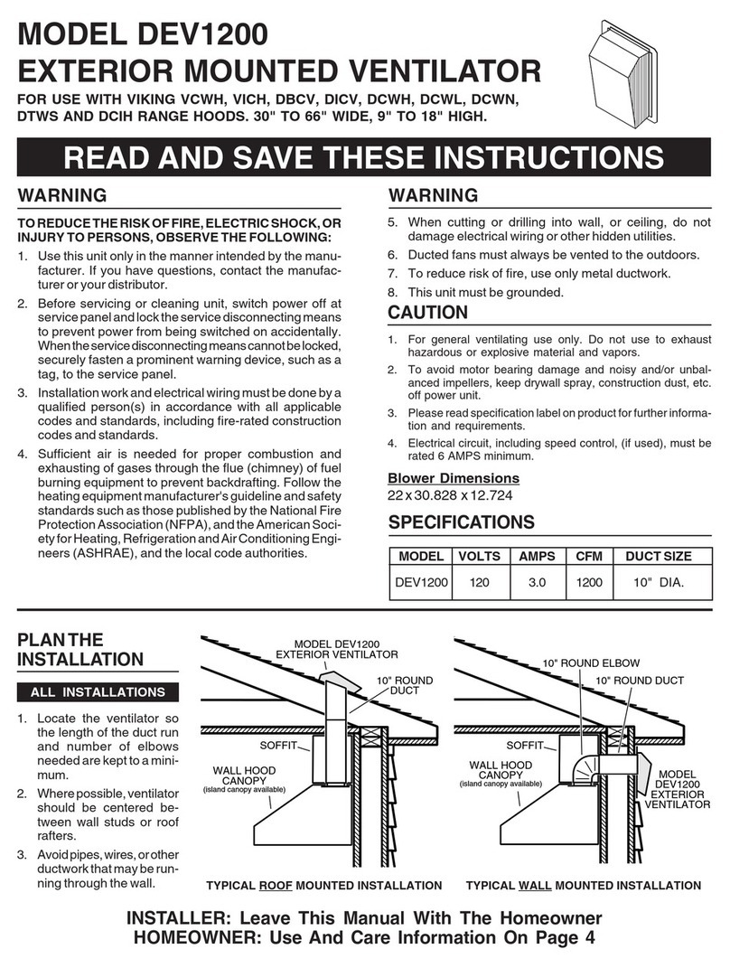 Viking DEV1200 Manual de usuario