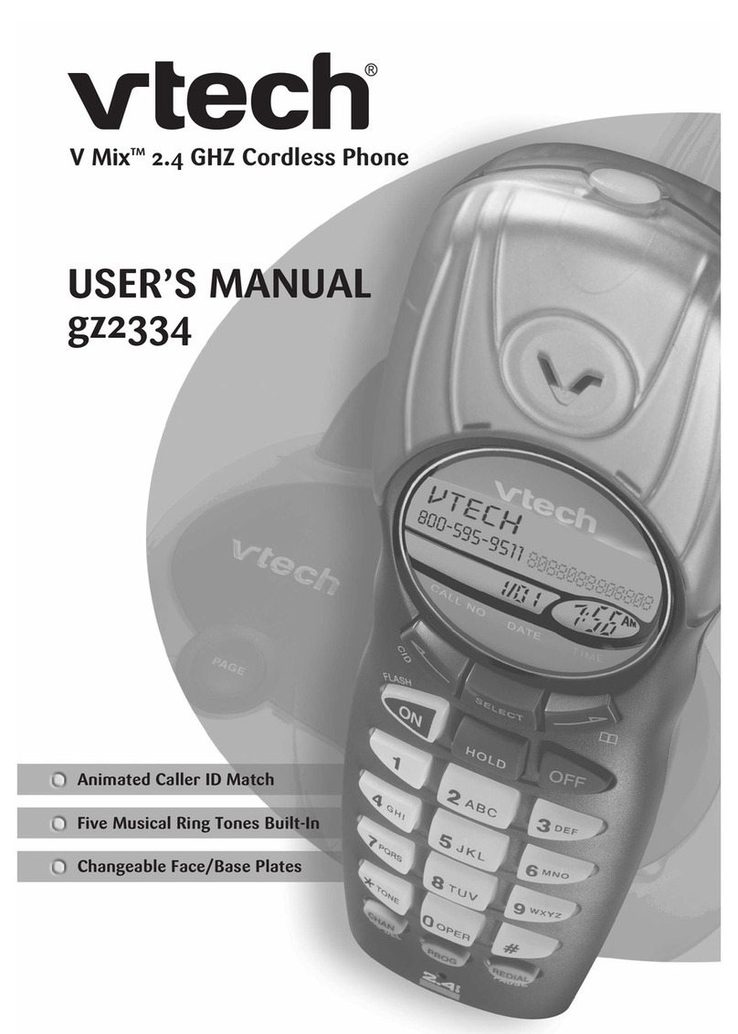 V-tech gz 2334 Manual de usuario