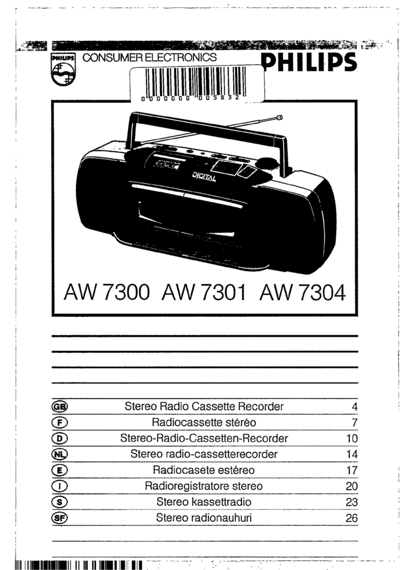 Philips AW7304 Manual de usuario
