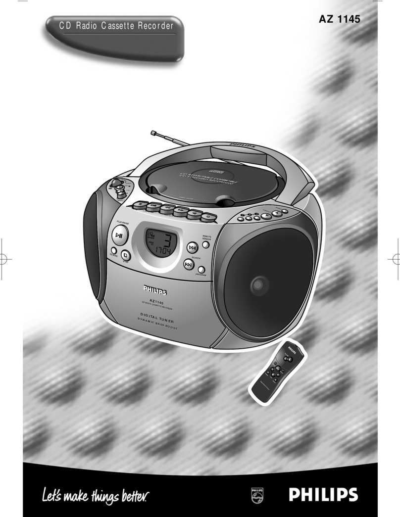 Philips AZ1145/00 Manual de usuario