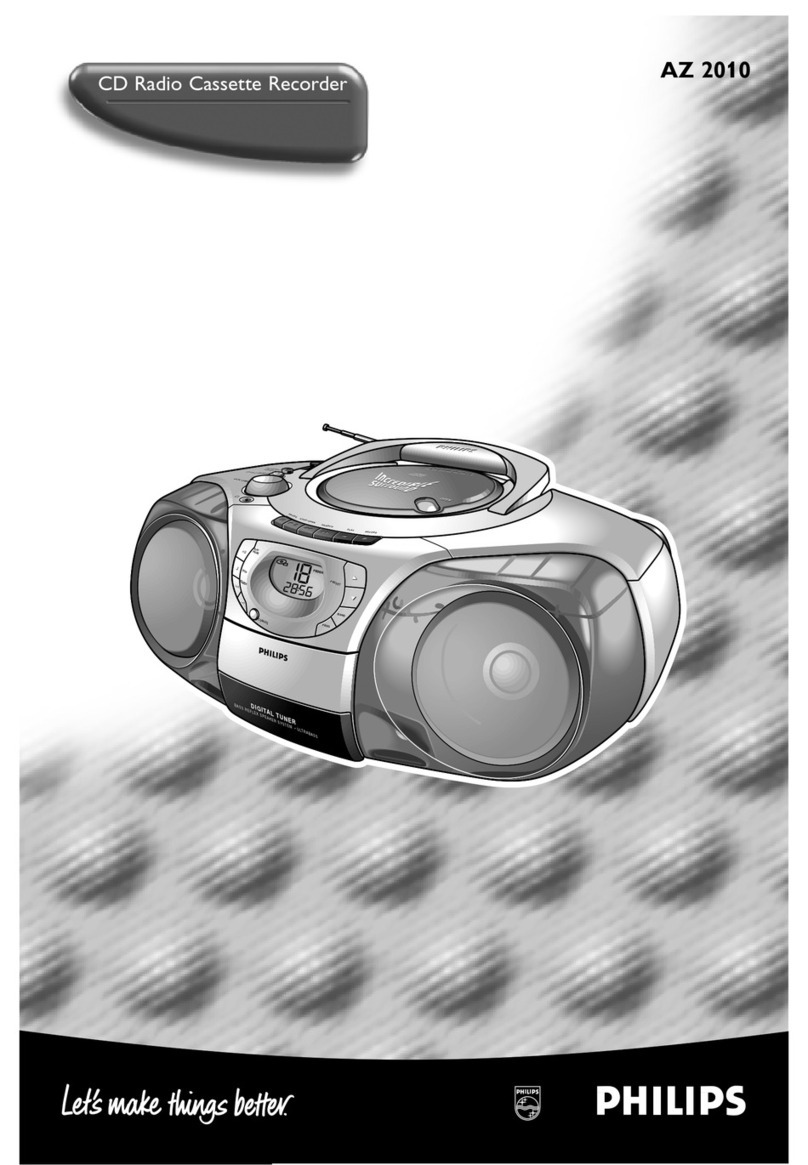 Philips AZ2010/10 Manual de usuario