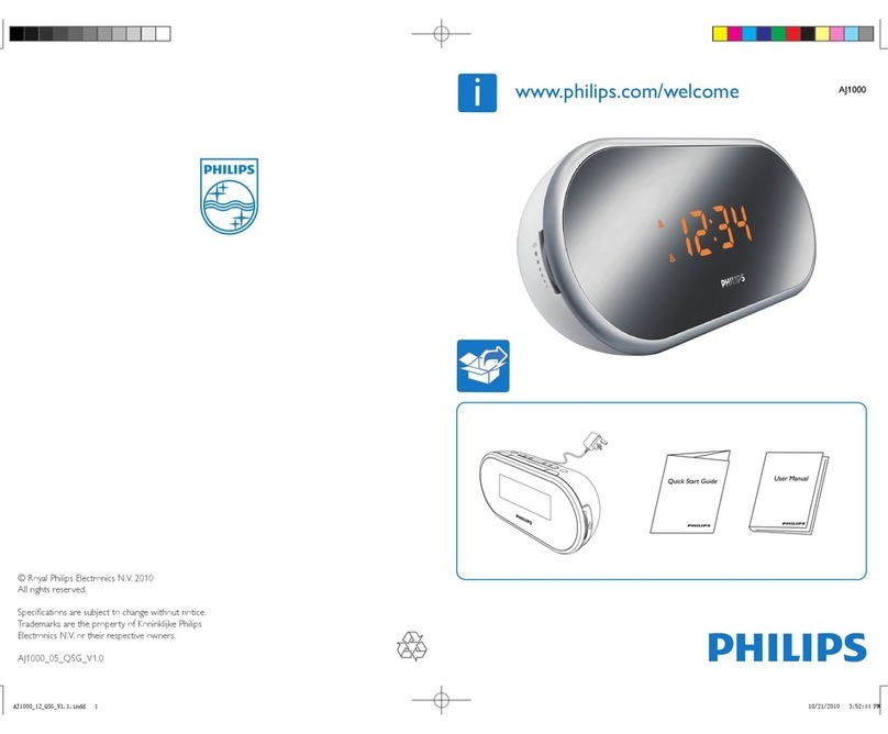 Philips AJ1000/05 Manual de usuario
