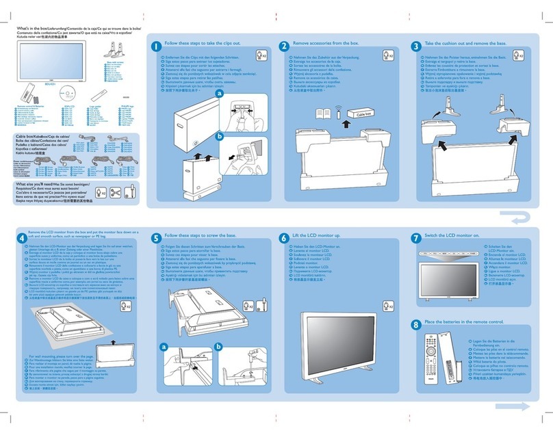 Philips BDL4231CS/00 Manual de usuario