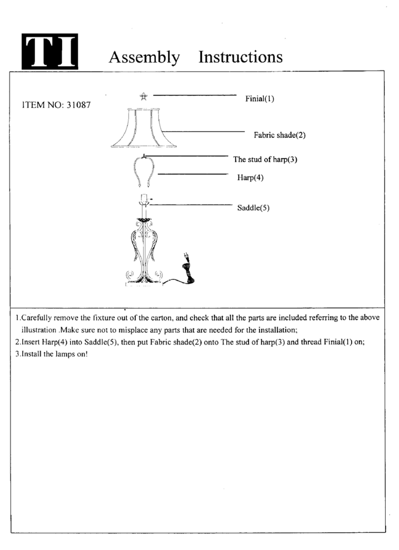 Triarch 31087 Manual de usuario Triarch 31087 Manual de usuario
