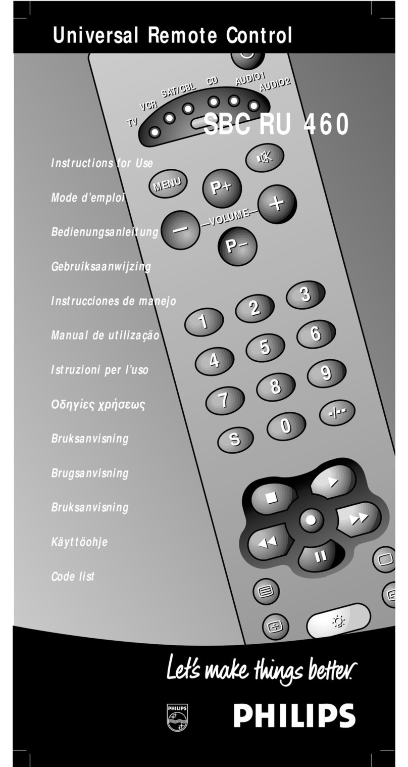 Philips SBCRU460/00 Manual de usuario Philips SBCRU460/00 Manual de usuario