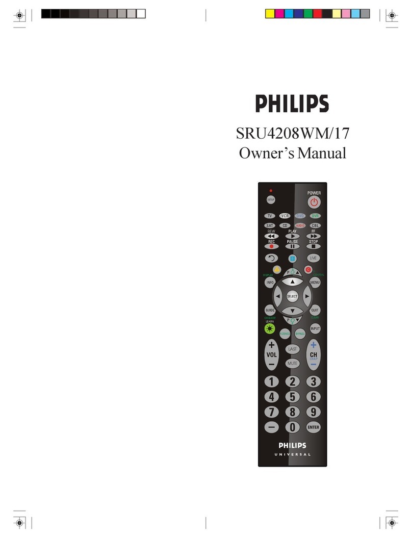Philips SRU4208WM/17 Manual de usuario Philips SRU4208WM/17 Manual de usuario