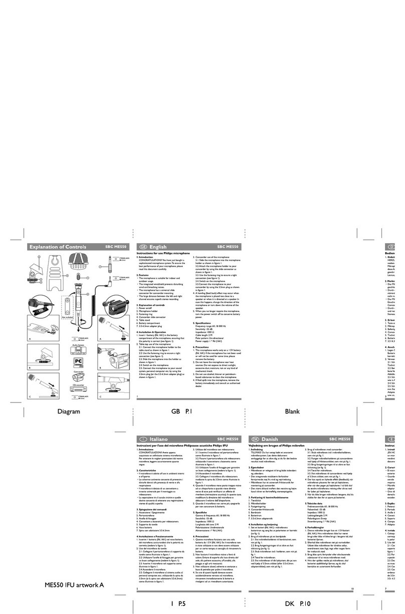 Philips SBCME550/00 Manual de usuario