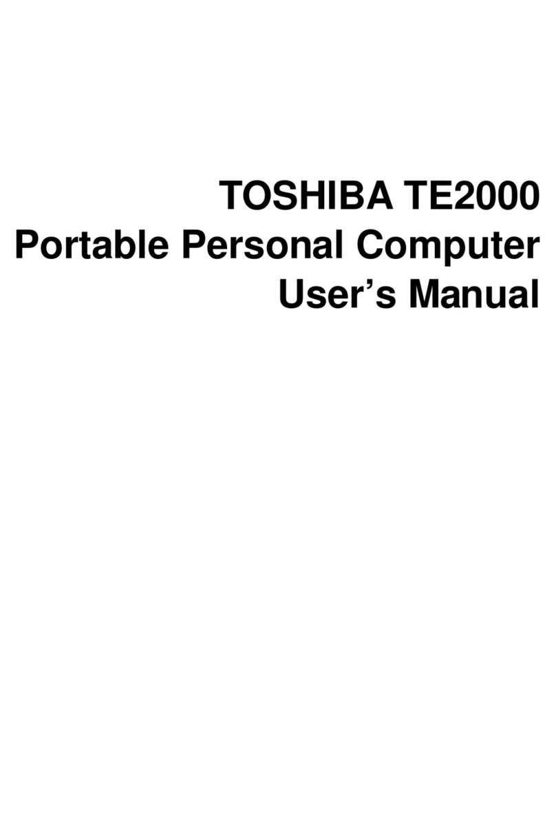 Toshiba TE2000 Manual de usuario