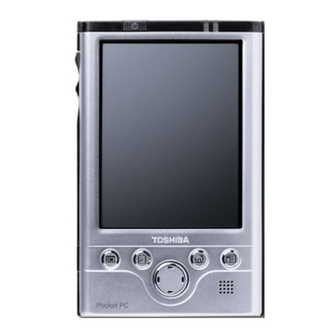 Toshiba e750 - Pocket PC Manual de usuario