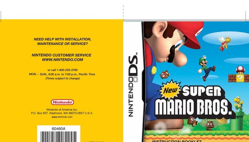 Nintendo Super Mario Bros Manual de usuario Nintendo Super Mario Bros Manual de usuario