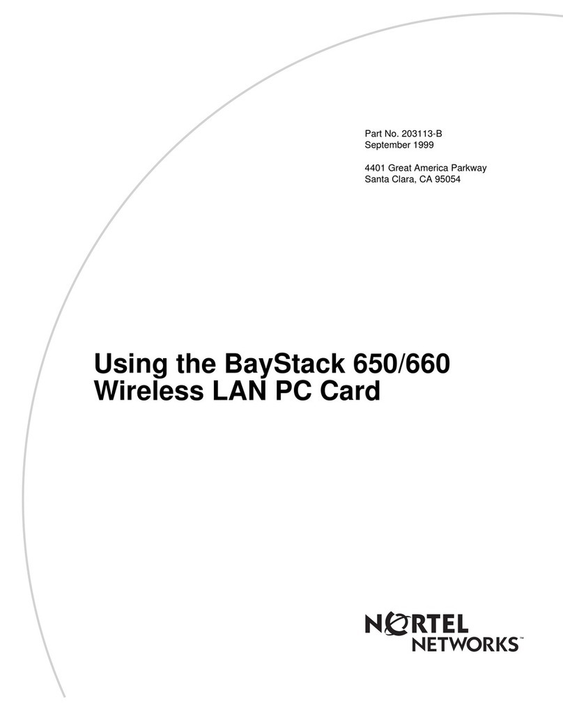 Nortel BayStack 650 Manual de usuario