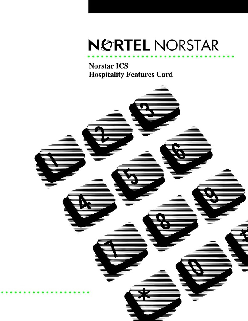 Nortel Norstar ICS Remote Tools 11 Manual Nortel Norstar ICS Remote Tools 11 Manual