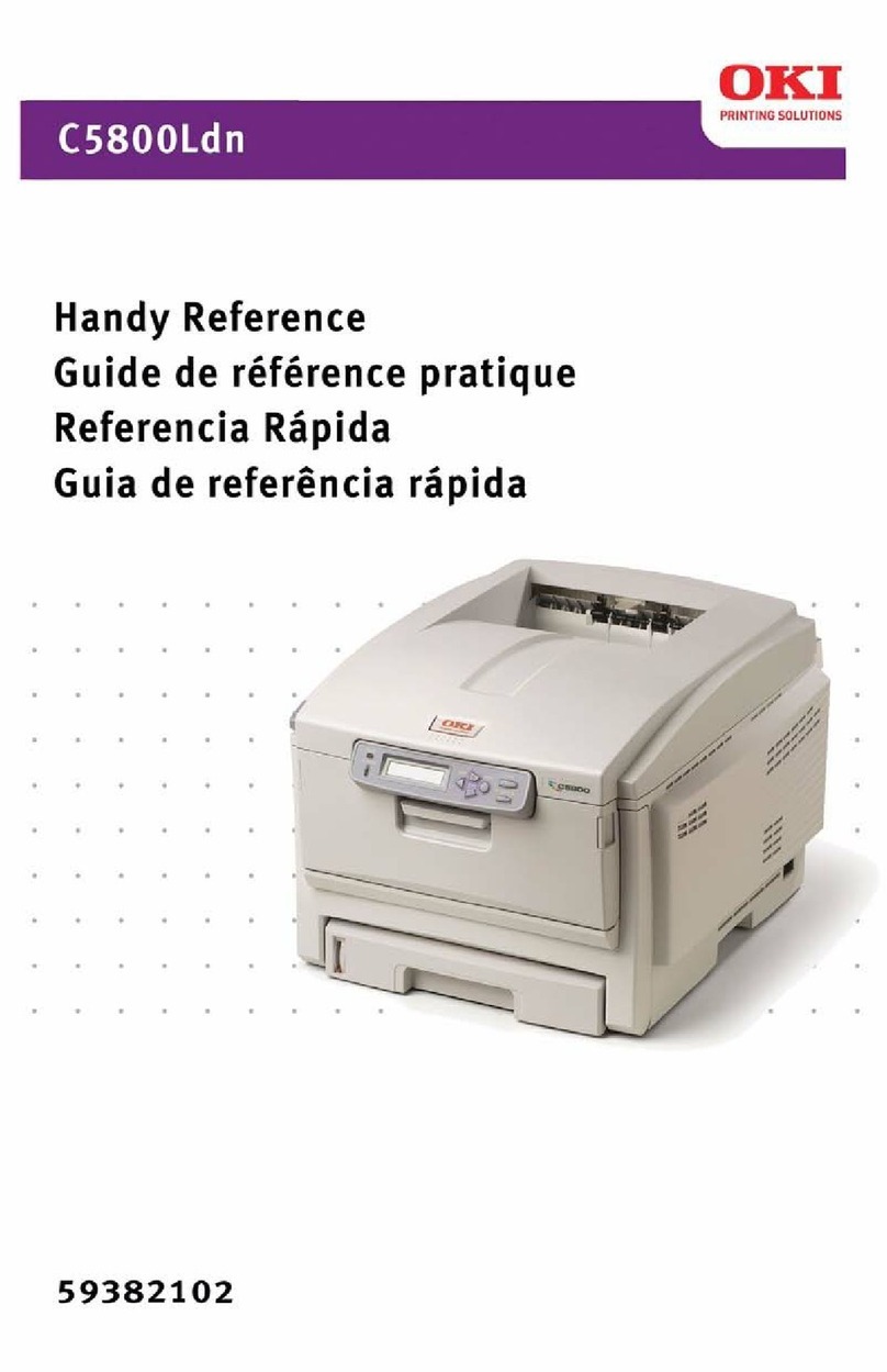 Oki C5800Ldn Series Manual de usuario
