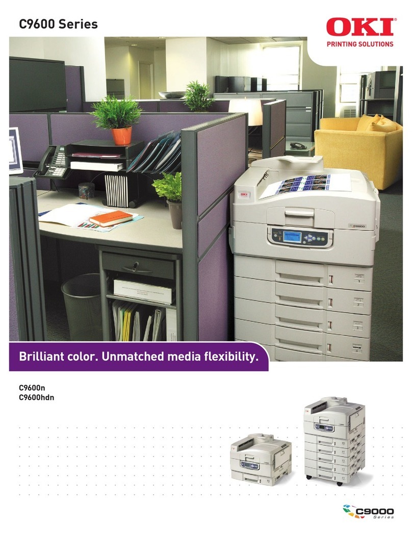 Oki C9600hdn Manual de usuario