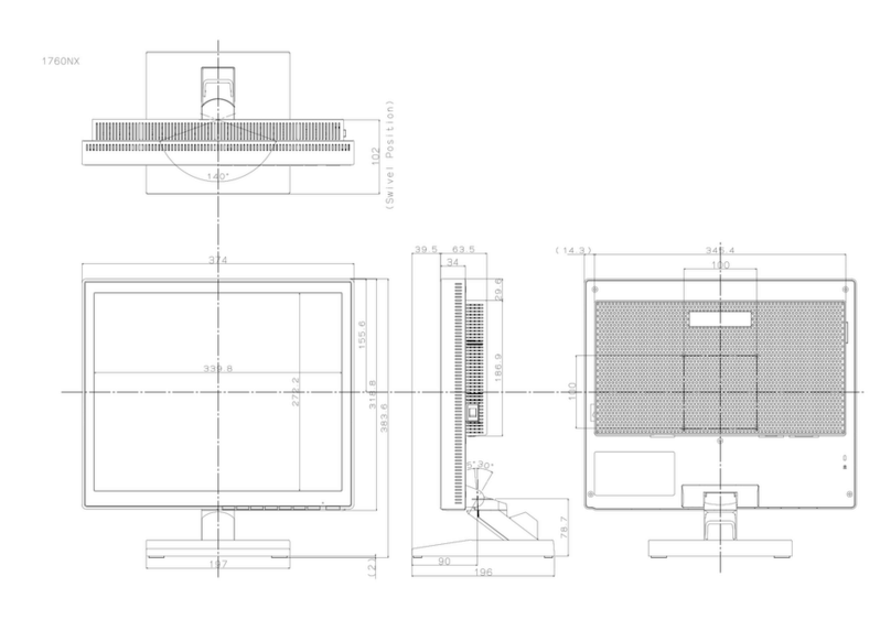 NEC MultiSync LCD1760NX Guía