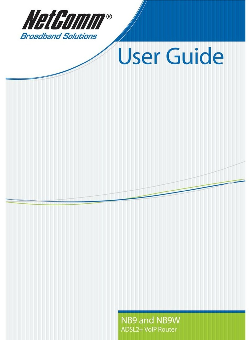 NetComm Freshtel NB9 Manual de usuario