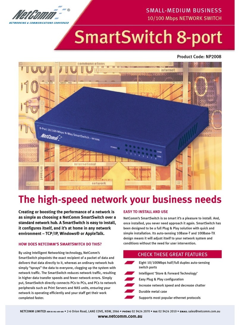 NetComm NP2008 Manual de usuario