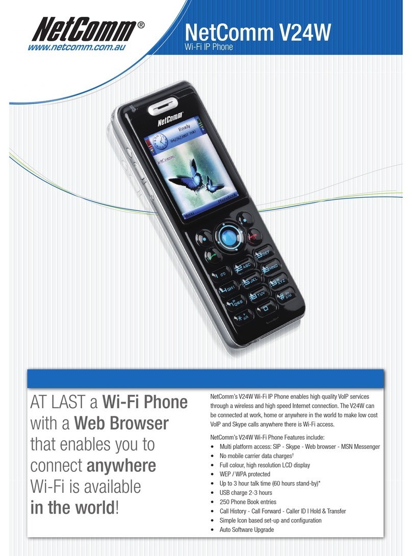 NetComm V24W Manual de usuario