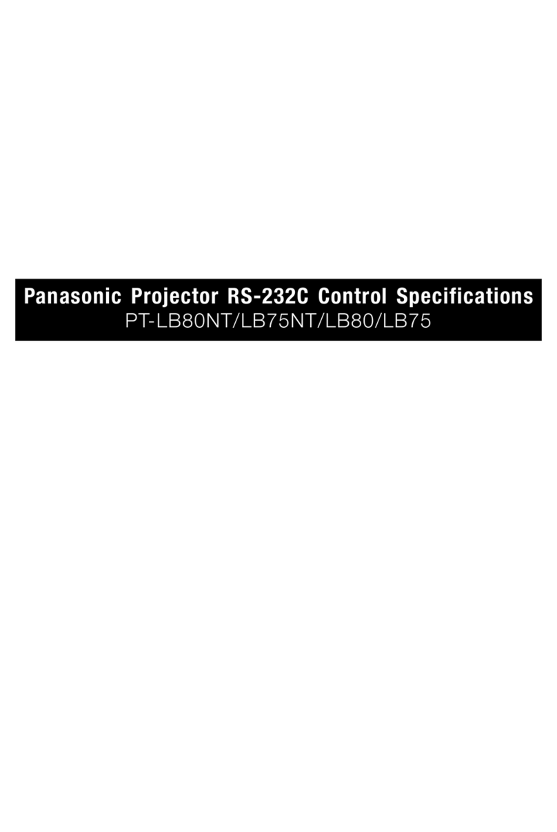 Panasonic PT-LB75 Manual de usuario