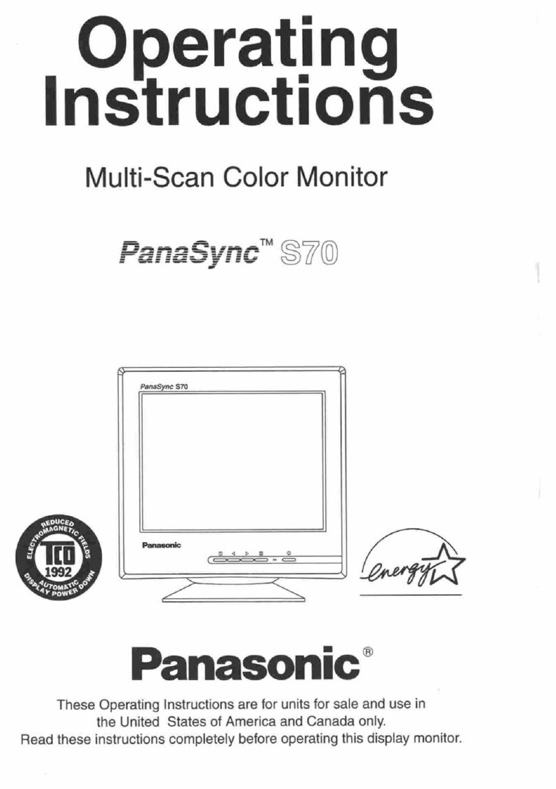 Panasonic PANASYNC S70 Manual de usuario