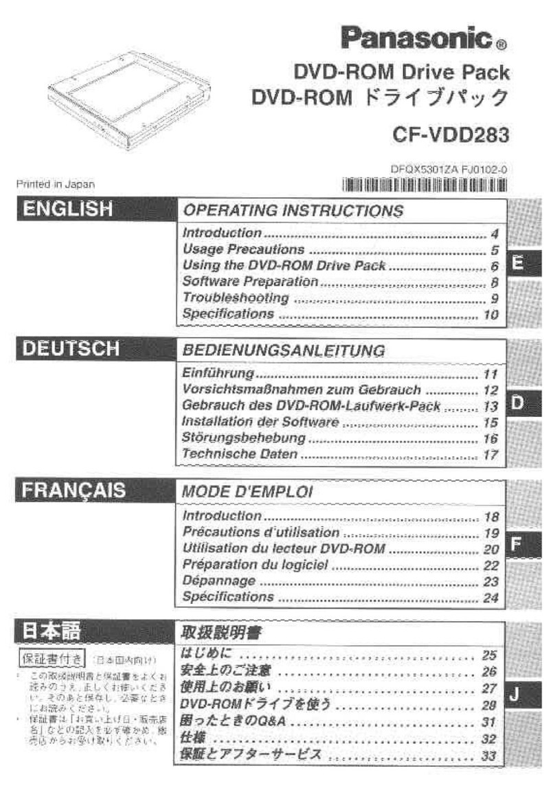 Panasonic CF-VDD283 Manual de usuario
