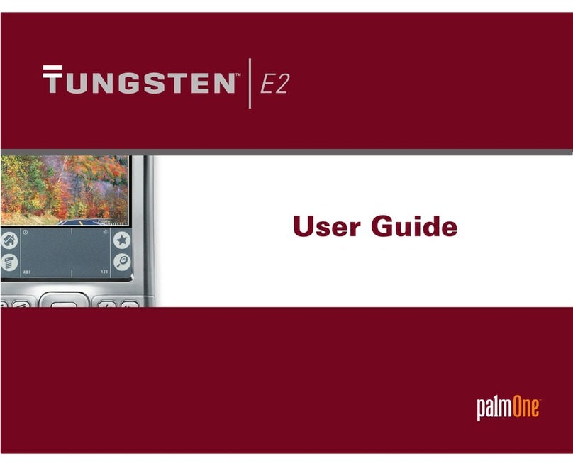 palmOne Tungsten E2 Manual de usuario