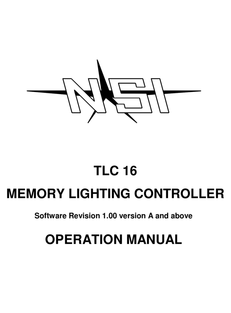 NSI TLC16 Manual de usuario