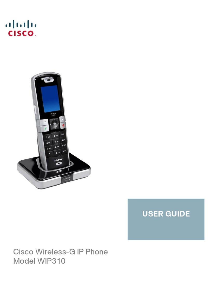 Cisco WIP310 - iPhone Wireless VoIP Phone Manual de usuario