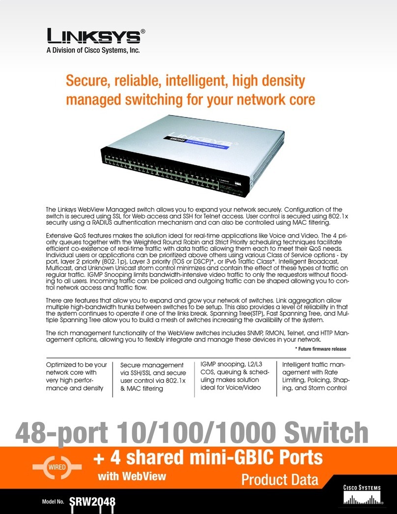 Linksys SRW2048 Manual de operación