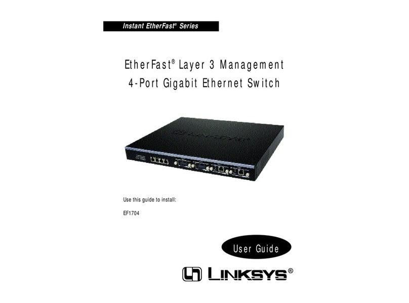 Linksys Etherfast EF1704 Manual de usuario
