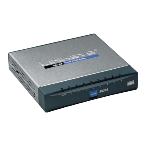 Linksys SD208 - Small Business Unmanaged Switch Manual de usuario
